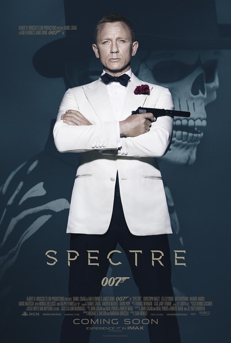 Вышел новый постер к фильму «007:Спектр» / Новости кино